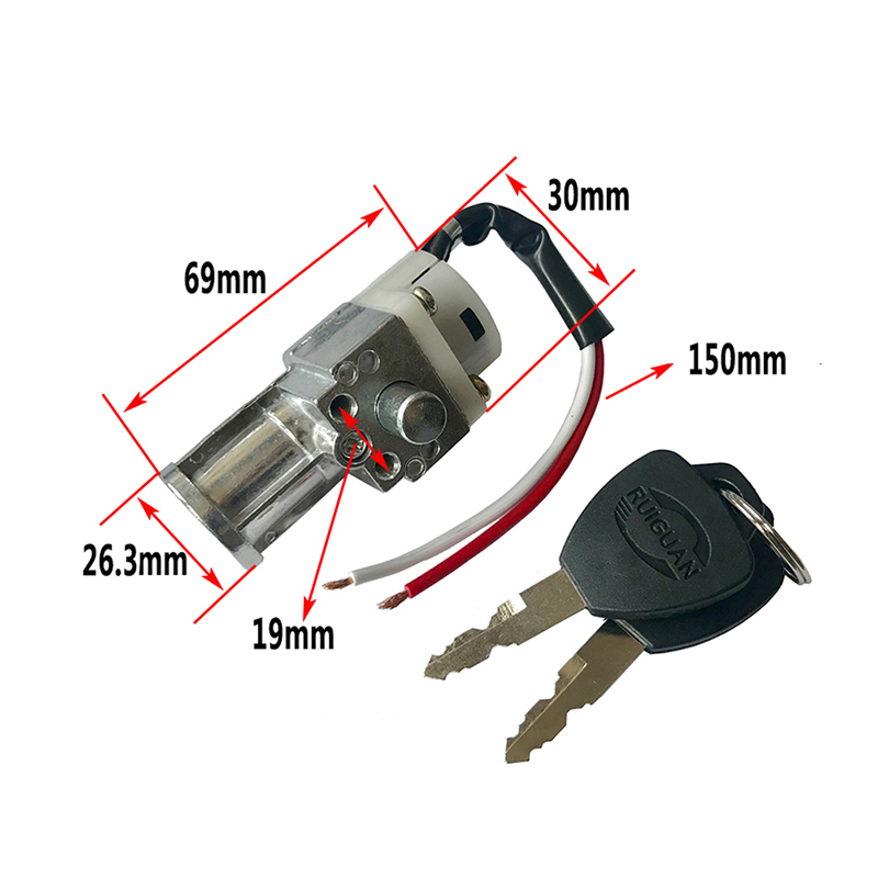 Electric Scooter Charger - Mini lucchetto per caricabatterie ad alte