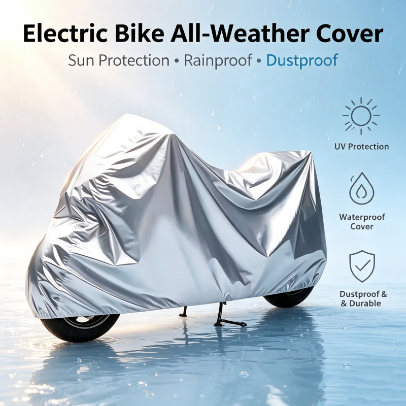 Electric Scooter Rain Cover - Copertura Universale Impermeabile per Moto, Protezione