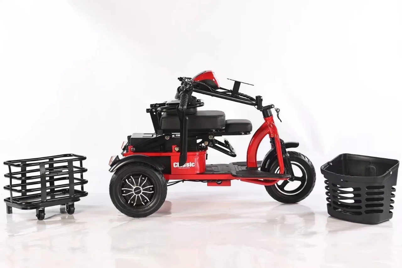 Electric Scooter 500W - Triciclo Elettrico Pieghevole Unisex 500W, Scooter
