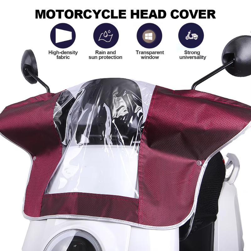 Electric Scooter Rain Cover - Copertura antipioggia per cruscotto scooter elettrico,