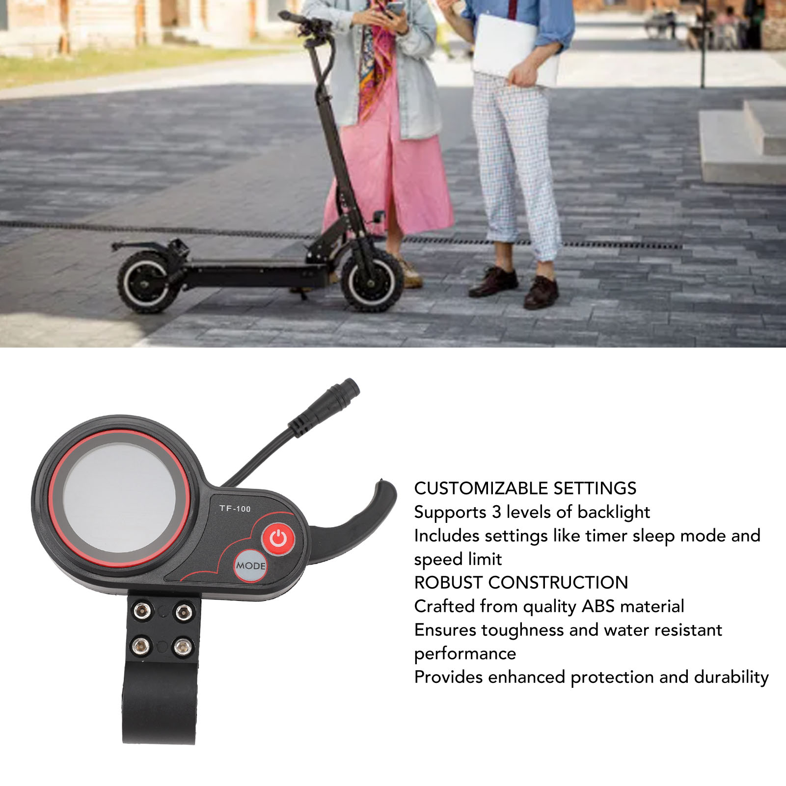 Display LCD 48V TF 100 per mon - Scooter Electric recensione e prezzo